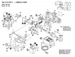 Bosch 0 601 931 327 Gbm 9,6V Vesp Cordless Drill 9.6 V / Eu Spare Parts